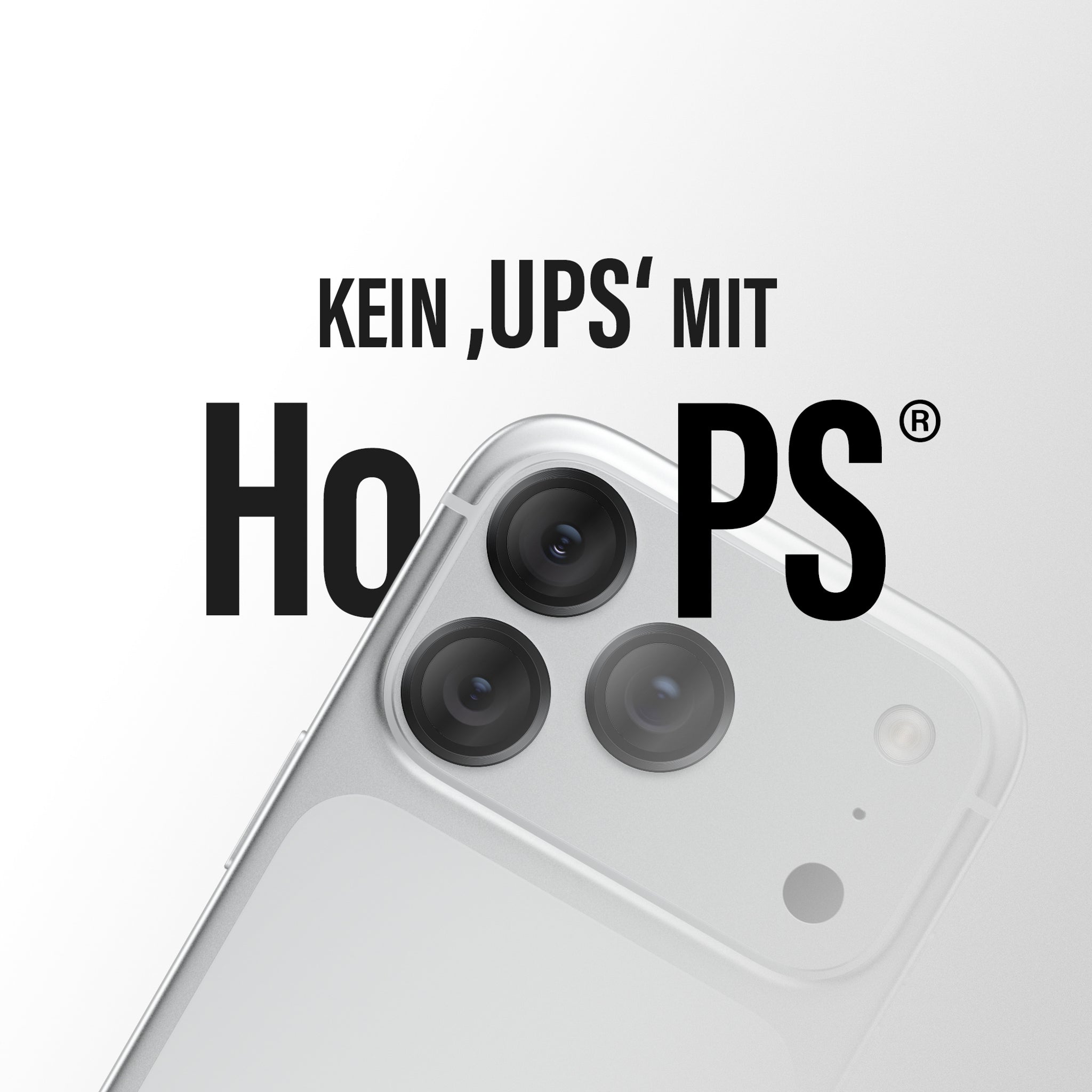 PanzerGlass® Hoops® Kameraschutz Schwarz iPhone 18 Pro | 18 Pro Max